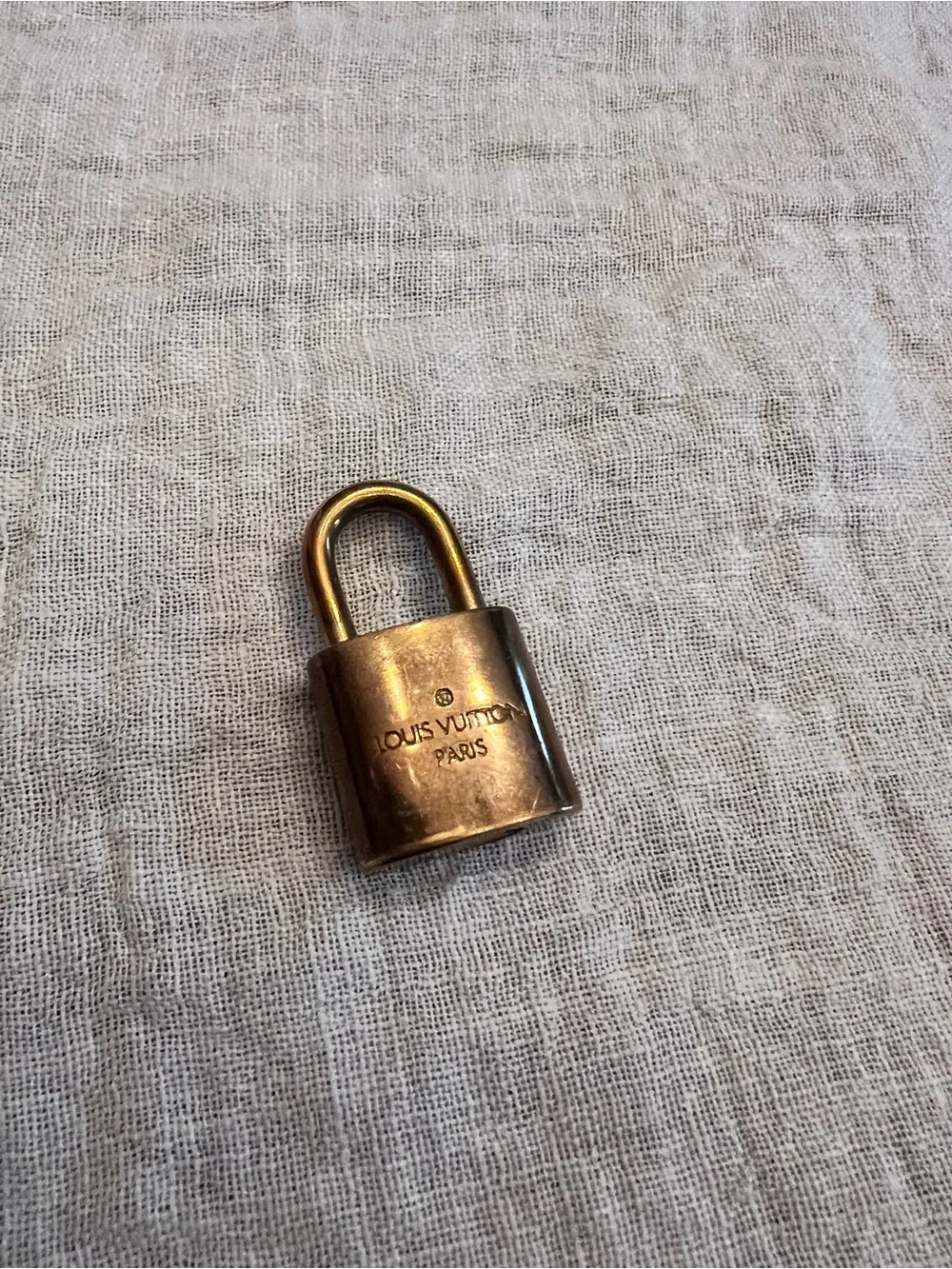 Louis Vuitton Padlock Lock and Keys w/ Dustbag #301